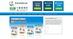 Desktop Screenshot of facturamelo.com